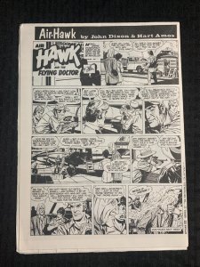 1973 MENOMONEE FALLS GAZETTE Weekly Comic #82 FN 6.0 Dateline Danger / Air Hawk