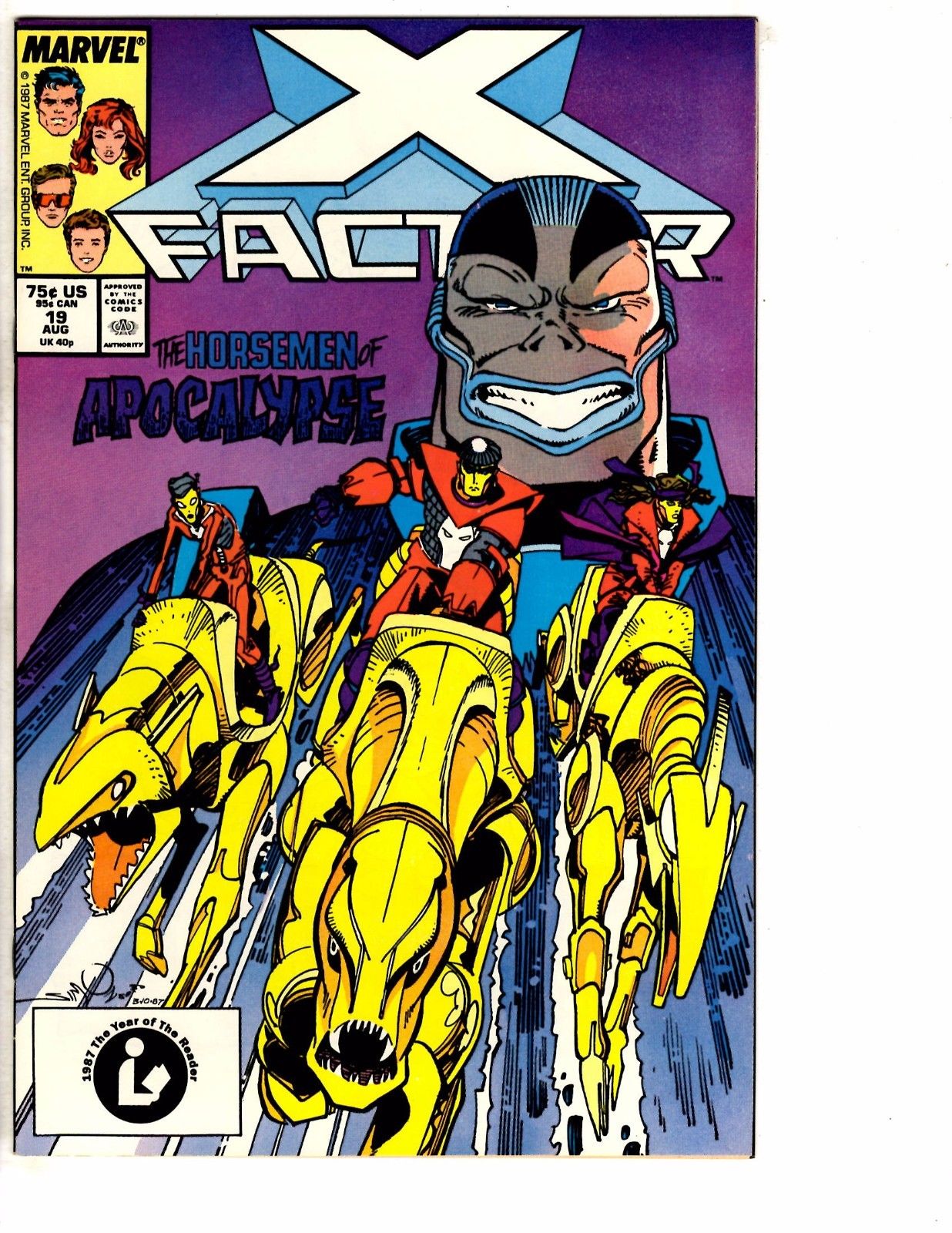 X Factor 19 Nm Marvel Comic Book Apocalypse Four Horsemen X Men Wolverine J0 Full Runs Sets Marvel X Men Hipcomic
