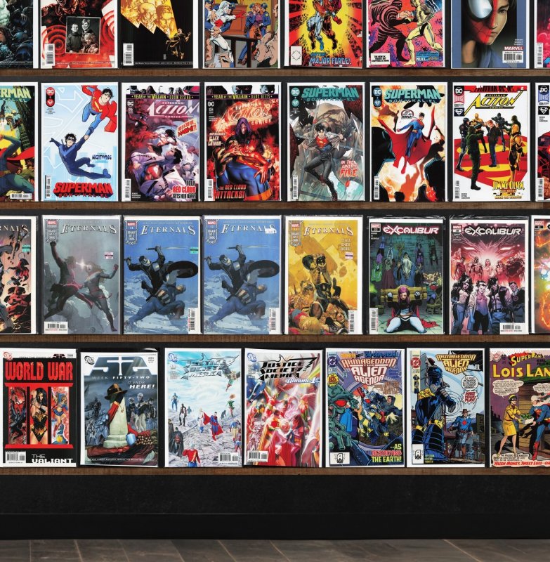 Huge Lot 140+ Comics with Birds Of Prey, Nightwing, Action Comics, 52 & More!