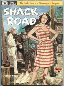 STAR NOVELS-SHACK ROAD #753-1956-SPICY-HARRY WHITTINGTON-PULP FUN