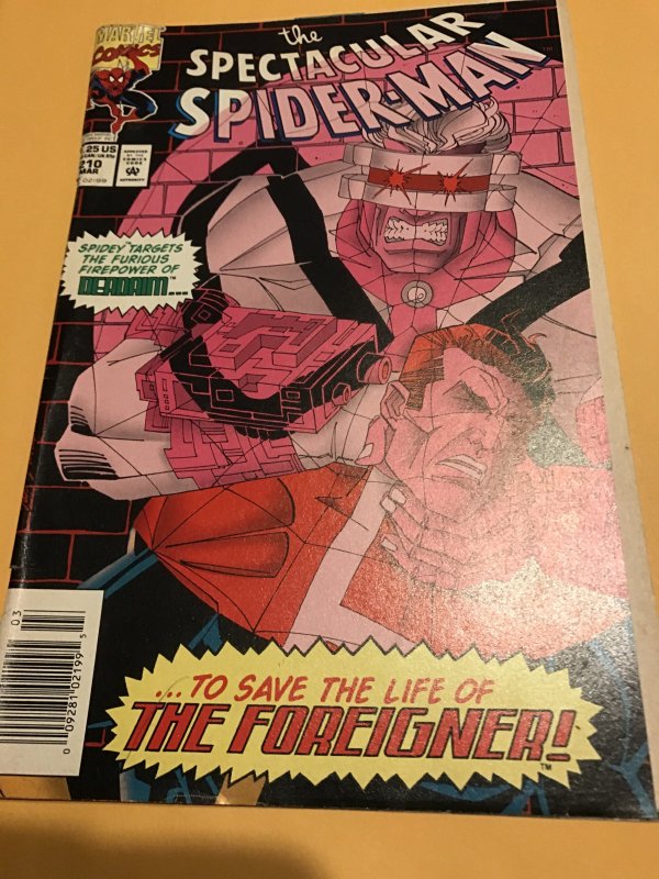 THE SPECTACULAR SPIDER-MAN #210 newsstand : Marvel Mar. 1994 Gd; Sal Buscema art