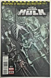 TOTALLY AEWSOME HULK#21 VF/NM 2017 MARVEL COMICS