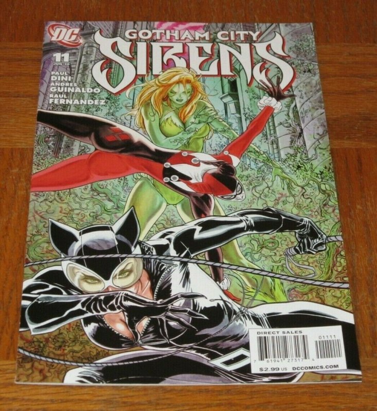 Gotham City Sirens #11 NM+/NM/MT 9.6~9.8 Comic Harley Quinn Catwoman Poison Ivy