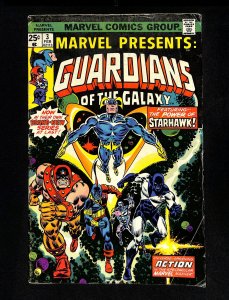 Marvel Presents #3 See Description 1st Solo Guardians of the Galaxy!