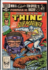 Marvel Two-in-One #81 (1981) Namor the Sub-Mariner