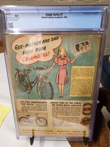 Frankie Doodle #7 CGC 4.0 1939 Very Rare Highest Graded Copy