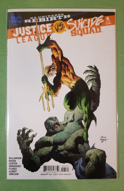 Justice League Vs. Suicide Squad #5 Kubert Variant (2017) nm+