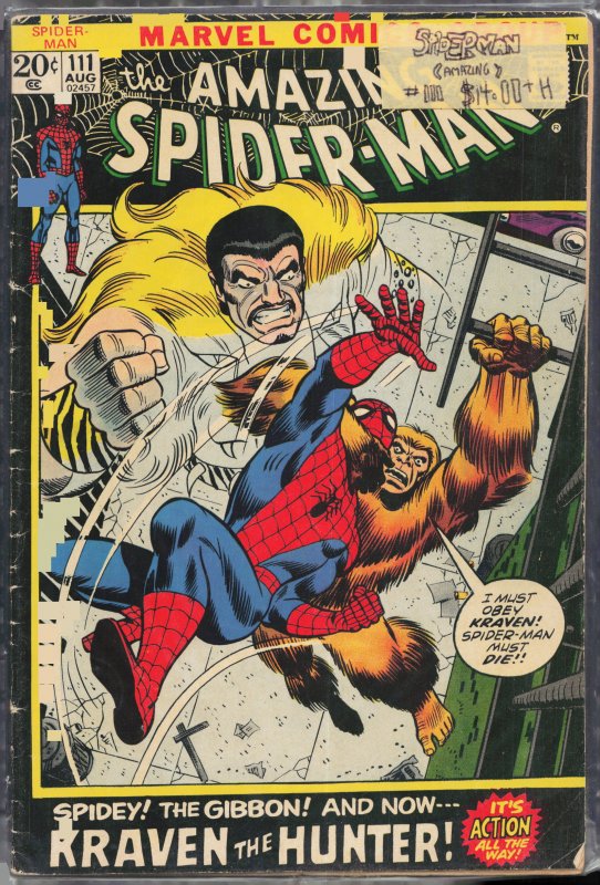 The Amazing Spider-Man #111 (1972) Spider-Man