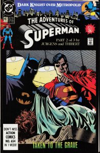 Adventures of Superman #467 (1990) Superman