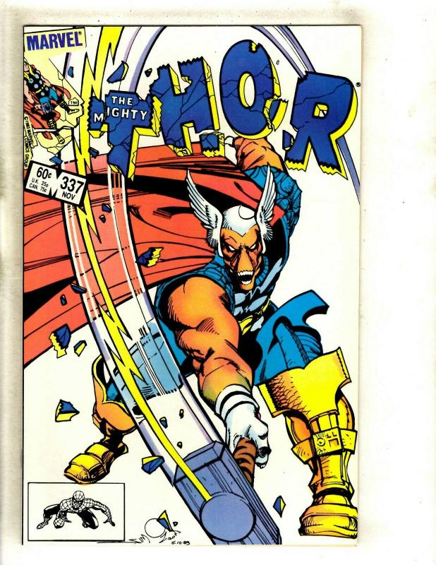 Mighty Thor # 337 NM Marvel Comic Book 1st Beta Ray Bill Appearance Key Odin GK4