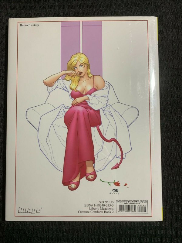 2003 LIBERTY MEADOWS Creature Comforts Frank Cho HC/DJ VF+/FVF SIGNED 1st Image