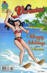 Veronica #197 VF ; Archie | Bikini Cover Christmas Santa Hat