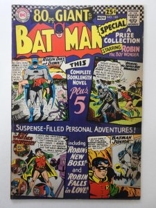 Batman #185 (1966) 80-Pg Giant G-27 Gorgeous Fine+ Condition!!