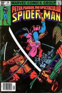 Spectacular Spider-Man (1976 series) #54, VG+ (Stock photo)