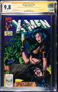 Uncanny X-Men (1990) #267 (CGC 9.8 SS) Signed Jim Lee Scott Williams Claremont