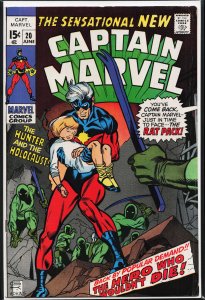 Captain Marvel #20 (1970) Captain Marvel