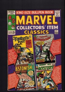 Marvel Collectors Item Classics #1 - JACK KIRBY ART! (3.5/4.0) 1965