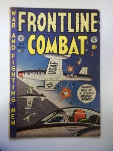 Frontline Combat #8 (1952) GD Condition 1 3/4 spine split