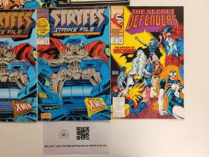 5 Comics #1 Spitfire #1 1 Stryfe #Squadron Supreme #3 Secret Defenders 61 TJ32