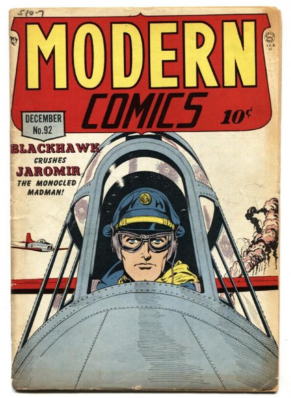 Modern Comics  #92 1949-BLACKHAWK-Torchy- Golden Age-  VG+