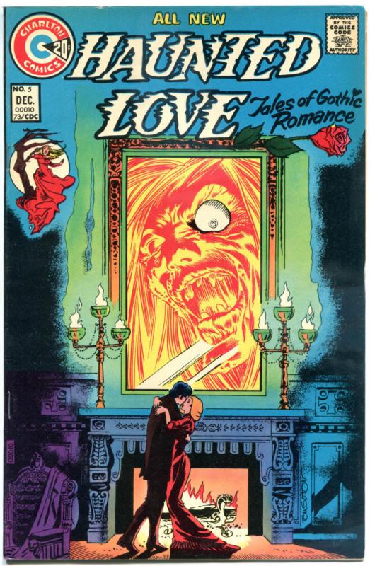 HAUNTED LOVE #5, VF/NM, Steve Ditko, Gothic Horror, 1973, more Charlton in store