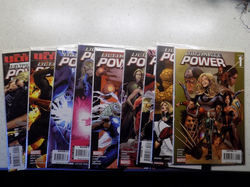 ULTIMATE POWER # 1-9 MARVEL FANTASTIC FOUR COMPLETE VF/NM READ AD