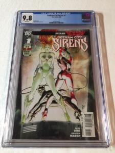 Gotham City Sirens 1 Cgc 9.8 White Pages March Cover Sexy