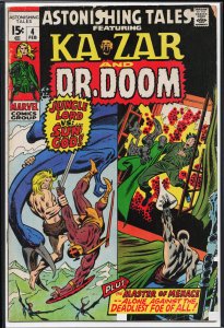 Astonishing Tales #4 (1971) Doctor Doom