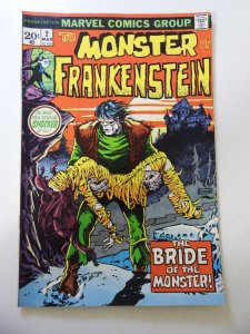 The Frankenstein Monster #2 (1973) FN Condition