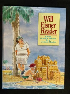 WILL EISNER READER HARDCOVER GRAPHIC NOVEL SIGNED