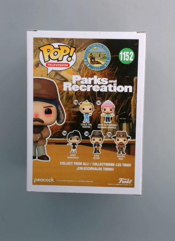 Funko Pop! Ron with the Flu #1152, Parks and Recreation, Funko Excl.