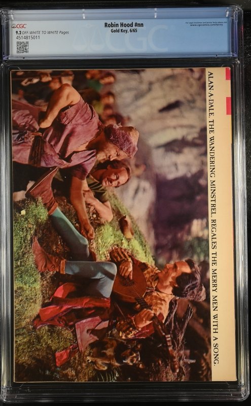 Robin Hood #nn  1965 - Gold Key -CGC 9.2 - Comic Book-4514815011