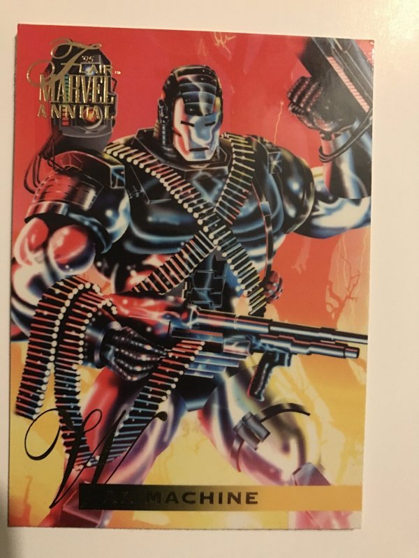 WAR MACHINE #139 card : Marvel Annual 1995 Flair; NM/M; base, Disney, Avengers