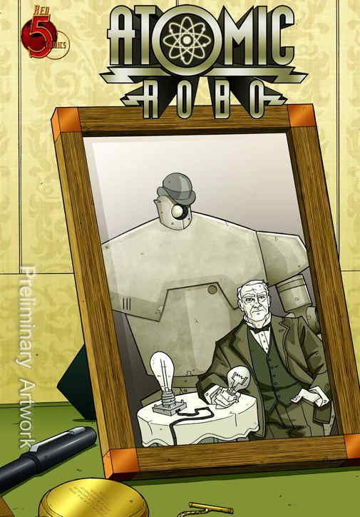 Atomic Robo and the Deadly Art of Science #3 VF/NM ; Red 5