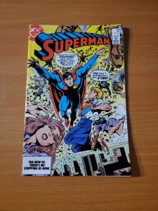 Superman #398 Direct Market Edition ~ NEAR MINT NM ~ 1984 DC Comics