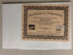 Black Widow #1 Dynamic Forces with Certificate of Authenticity 8.0 (1999)