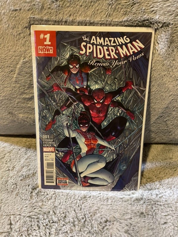 The Amazing Spider-Man #1 - Renew Your Vows Ryan Stegman Cover A - Marvel Comics 