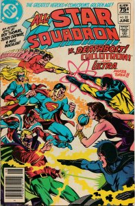 All Star Squadron #22 DC Comics Canadian Newsstand June Jun 1983 (FN+)