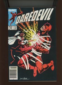 (1984) Daredevil #203: COPPER AGE! NEWSSTAND! (7.5)