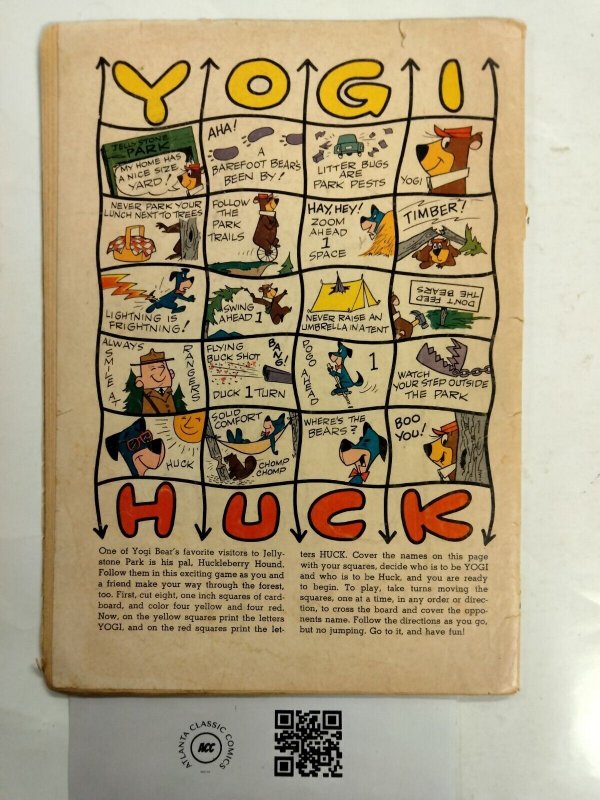 Four Color # 1067 VG Dell Silver Age Comic Book Yogi Bear 1960 1 J240
