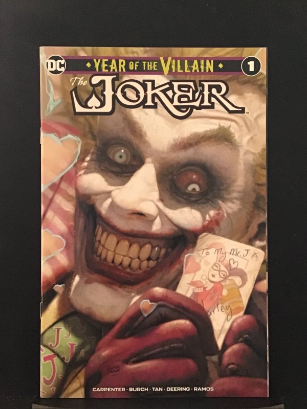 The Joker: Year of the Villain Brown Cover A (2019)