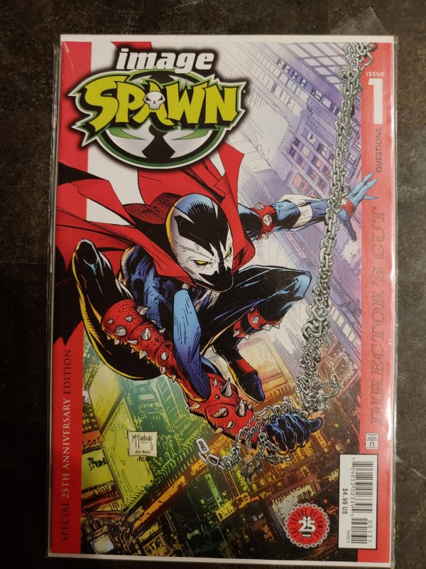 SPAWN #1 DIRECTOR'S CUT TODD MCFARLANE COVER