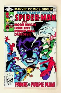 Spider-Man Marvel Team-Up Annual #4 Marvel Bronze Age Newsstand 1981