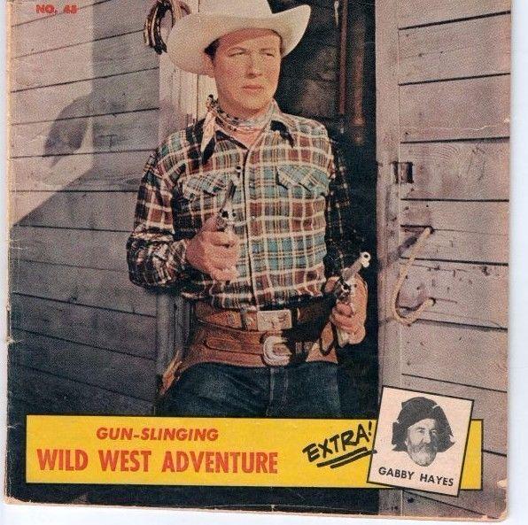 Monte Hale Western 45 strict GD/VG 3.0 High-Grade  ~Gabby Hayes~
