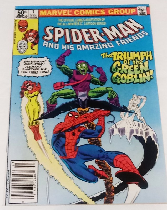 Spider-Man And His Amazing Friends #1 (VF/NM) 1981 - 1st App FIRESTAR! ID09H