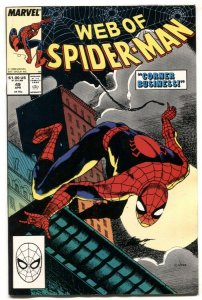 Web Of Spider-man #49 1989- Corner Business NM-