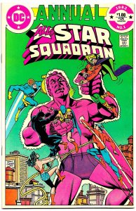 ALL-STAR SQUADRON ANNUAL #1 (Nov1982) 8.0 VF Roy Thomas, Jerry Ordway! 56 Pages!