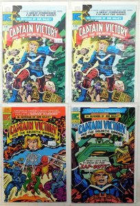 Captain Victory and Galactic Rangers Lot 4 #9 x2, 7, 8 1983 Pacific Comics