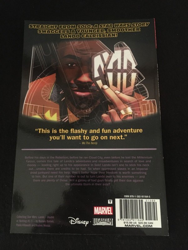 STAR WARS - LANDO: DOUBLE OR NOTHING Trade Paperback