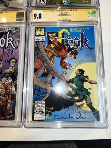 Hook (1992) # 1 2 3 4 (CGC SS 9.8) Signed Charles Vess • Only Census= 1